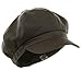 e4Hats.com Big Size Cotton Newsboy Hat - Charcoal OSFM