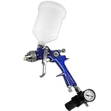 41tU hsMghL. SL160  HVLP Air Spray Paint Gun w/ Gauge Regulator Compressor