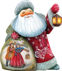 Christmas Courtship - Russian Handcarving