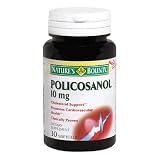 Nature's Bounty Policosanol, 10 mg, 30 Softgels (Pack of 4)