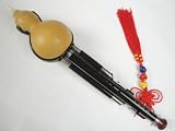 Produkt-Bild: Ebenholz 3 Octave 9 L&ouml;cher 13 Hinweis Flute Hulusi Woodwind + Fall #113 - Ksotenloser Versand, Weltweit