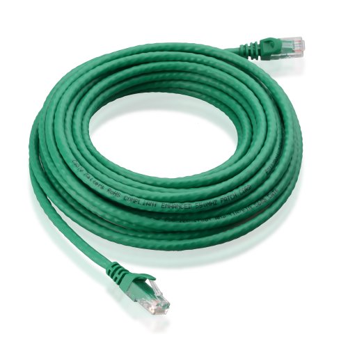 Cable Matters Cat6 Snagless Ethernet Patch Cable in Green 25 Feet