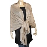 Pashmina Scarves for Girls Rectangular 82 x 30 inches