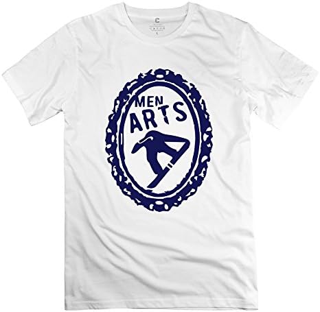 100% Cotton Vintage Snowboarder Frame Tee For Man - Round Neck