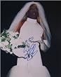 Dennis Rodman Chicago Bulls Signed 16X20 Photo - Signed "Mrs Dennis Rodman" - Wedding Dress -