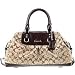Coach Signature Large Ashley Sabrina Business Satchel Duffle 15440 Khaki Mahogany