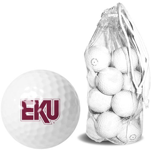 Eastern Kentucky Colonels Ncaa 15 Golf Ball Clear Pack