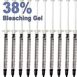 Teeth Whitening - 10 Syringes of 38% Carbamide Peroxide Gel