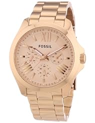 Fossil AM4511 Ladies Cecile Chronograph Rose Gold Steel Bracelet Watch