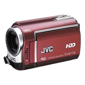 JVC Everio GZ-MG330 30GB Hard Disk Drive Camcorder with 35x Optical Zoom (Red)