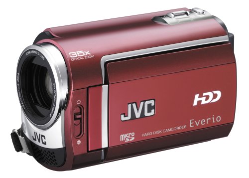 Cheap JVC Everio GZ-MG330 30 GB Hard Disk Drive Camcorder with 35x Optical Zoom (Red)