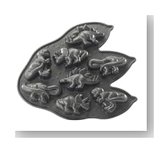Nordic Ware Pro Cast Dinosaur Cakelette Pan