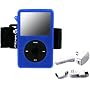 (5 Color Option) 6 in 1 iPod Classic 120GB / 160GB Silicone Case Package, Classic Skin + Car + Home Charger + USB Cable + Armband + Screen Protector