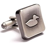 Vintage Duck Cufflinks - Animal Themed Formal Wear - Cufflinks