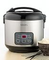 Krups FDH212 10-Cup Automatic Rice Cooker with Slow Cooker and Steamer