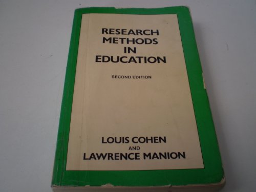 Research Methods in Education