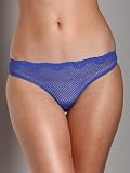Timpa Duet Lace Low Rise Thong Electric Blue