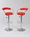 Telford Red Barstool x 2