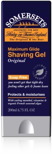 Somersets Max Glide Original Shave Gel 6.75 fl oz (200 ml)