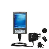 International Wall / AC Charger for the Fujitsu Loox 410 - Gomadic Brand w/ TipExchange Technology