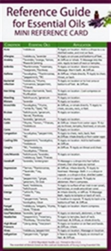 Reference Guide for Essential Oils: Mini Reference Cards (Pack of 25) Young Living
