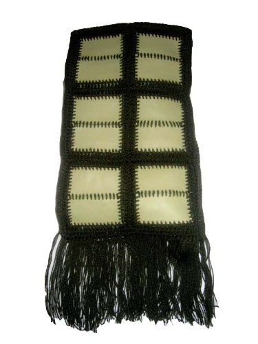 Extra 50% Off Hand Embroidered Scarf with Lots of Colorful Leather LES_GREENSQ_004