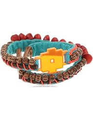 Fiona Paxton "Adeline" Orange Sybille Bracelet, 15.21"