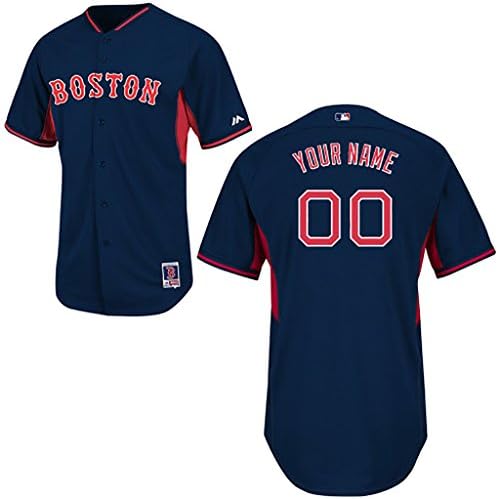 Boston Red Sox 2015 Costomized Alternate Road BP Blue Jersey Edwin Escobar #51 Size 56