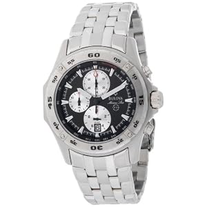 Buy Bulova Mens Marine Star Chronograph Watch #96G55 by Bulova