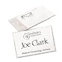 Rigid Pin Style 2 1/4 x 3 1/2 Laser/InkJet Badges, 100 White Inserts/100 Holders (AVECB70C) Category: Name Badges and Badge Labels