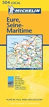 Eure/Seine-Maritime (Michelin Local Maps)