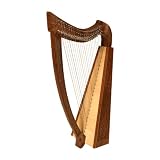 Heather Harp, (Knotwork design) Case and 2 Learn to Play Books