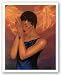 Praying For Him by Laurie Cooper 22"x27" Art Print Poster African-American