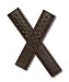 Black/Red Sports perforated leather strap to fit TAG Heuer Carrera models with 19/18 mm straps.