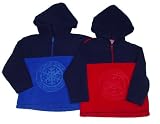 Little Boys' Quarter-Zip Fleece Pullover with Ski Design