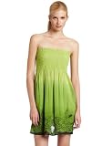 Raviya Womens Cutwork Dip Dye Dress