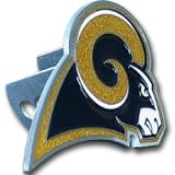 St. Louis Rams Trailer Hitch Logo Cover Quality Craftsmanship and Intricate Detail