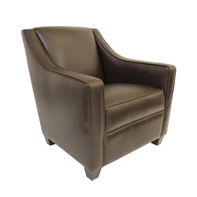 Pinzon Hawthorne Leather Chair, Chocolate by Amazon