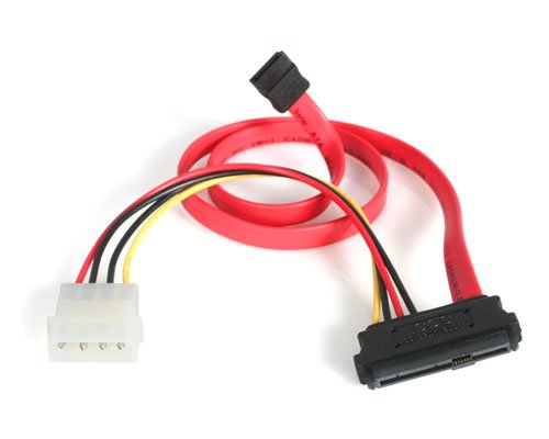 Startech Sas 29 Pin To Sata With Lp4 Power 18-inch