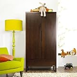 from Izziwotnot Izziwotnot Silhouette Wardrobe, Dark Wood