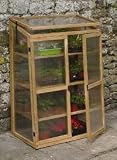 Outdoor Living : Quality Large FSC Oak Plant House/Mini Greenhouse/Garden Cloche/Cold Frame/Plants