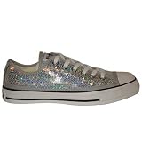 Converse Chuck Taylor All Star Lo Top Metallic Sequins Silver