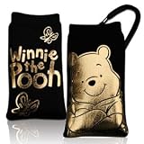Disney Sock, Gold Pooh Black (#1.5)