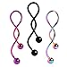 PIERCE ME Spiral Navel Ring PVD Plated (Sold Individually)