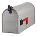 Solar ST100000 Group Standard Gauge Galvanized Steel Mailbox