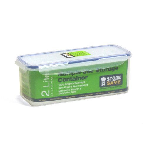 Lock&Lock 67-Fluid Ounce Rectangular Food Container, 8.3-Cup