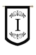 Monogram Regalia Regular Size Flag I