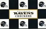 Big League Promotions Baltimore Ravens Checkers