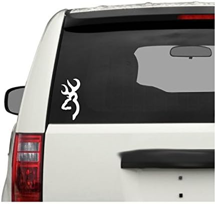 YESDECAL! BROWNING Buckmark DEER VINYL DECAL/STICKER 6" White- HUNTING, RIFLE, GUNS Sticker StickyFingers Window Sticker home decor decal sticker macbook air retina 11 13 15
