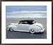 Antique Roadster Framed Art Poster Print by Doug Mazell, 27x23